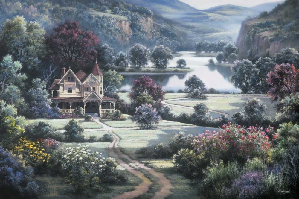 Country Manor art print by Dubravko Raos for $57.95 CAD