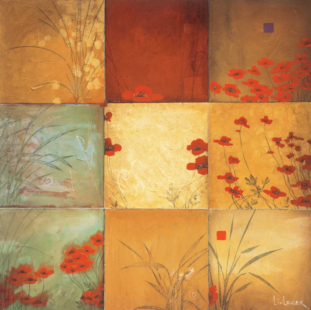 Poppy Nine Patch by Don Li-Leger