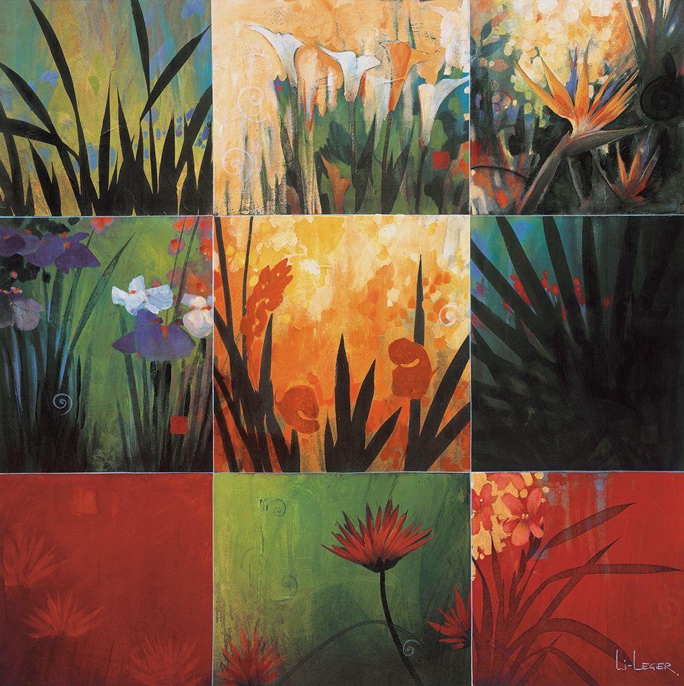 Tropical Nine Patch by Don Li-Leger