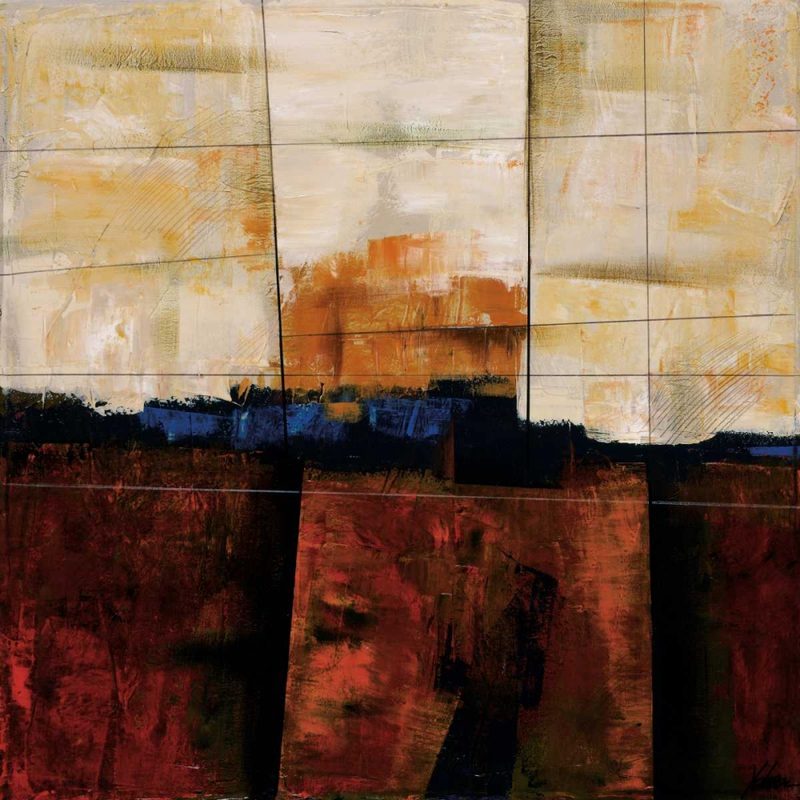 Red Ground art print by Yehan Wang for $57.95 CAD