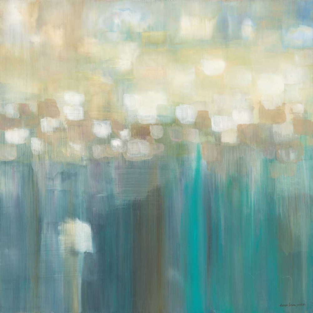 Aqua Light art print by Karen Lorena Parker for $57.95 CAD
