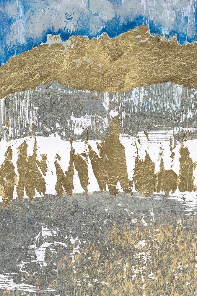 Gold Touch I art print by Leslie Bernsen for $57.95 CAD