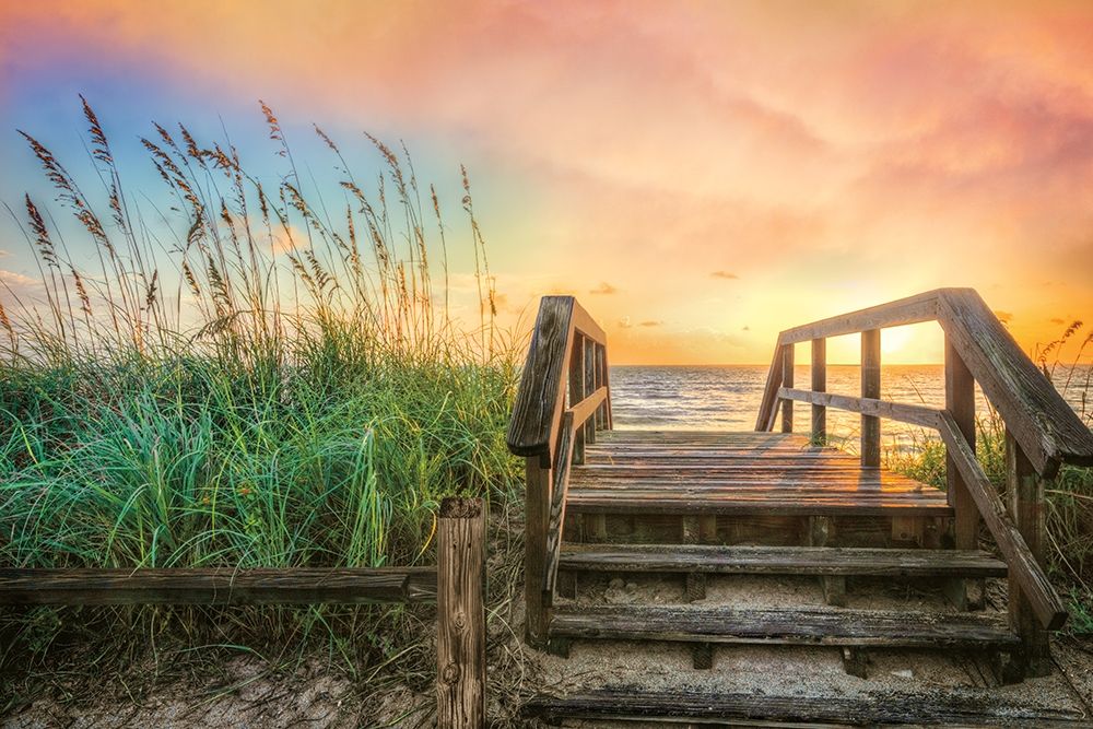 Walk Into Sunrise art print by Celebrate Life Gallery for $57.95 CAD