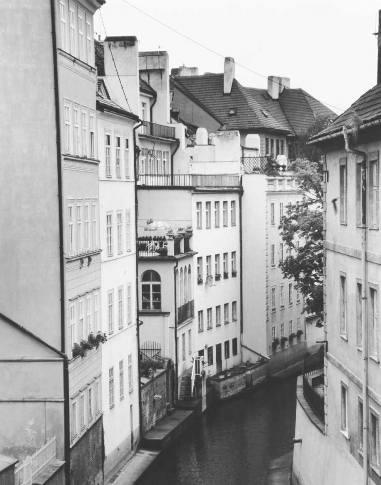 Little Canal Prague Czech Republic art print by Cyndi Schick for $57.95 CAD