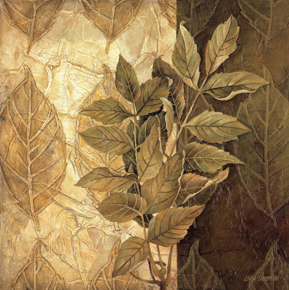 Leaf Patterns IV art print by Linda Thompson for $57.95 CAD