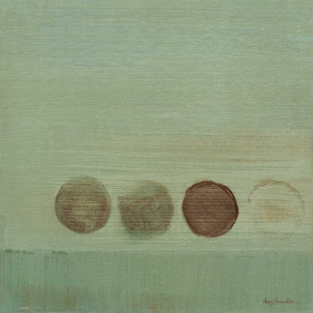 Aqua Drops I art print by Karen Lorena Parker for $57.95 CAD