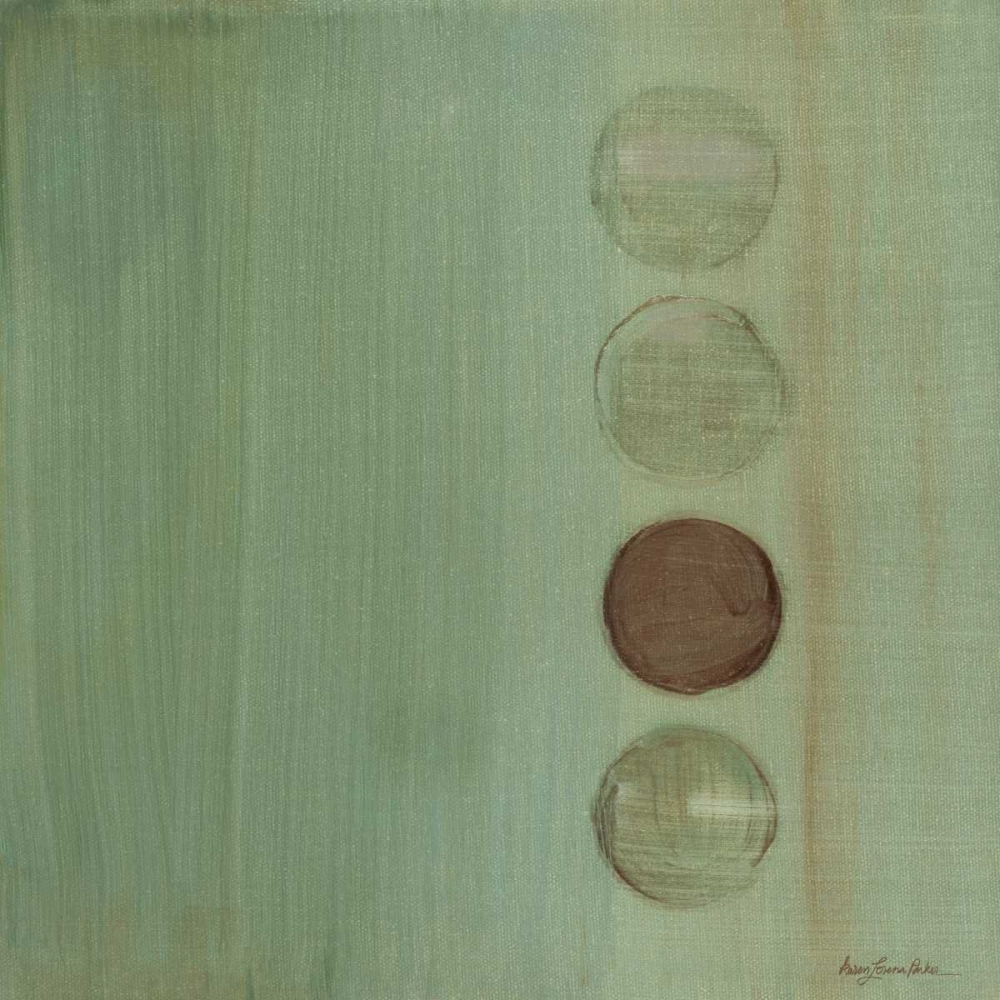 Aqua Drops II art print by Karen Lorena Parker for $57.95 CAD