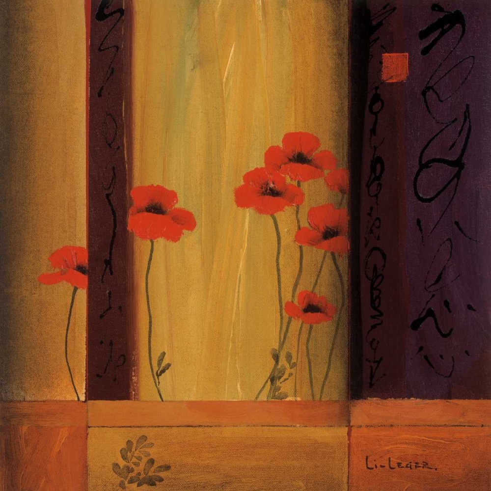 Poppy Tile I art print by Don Li-Leger for $57.95 CAD