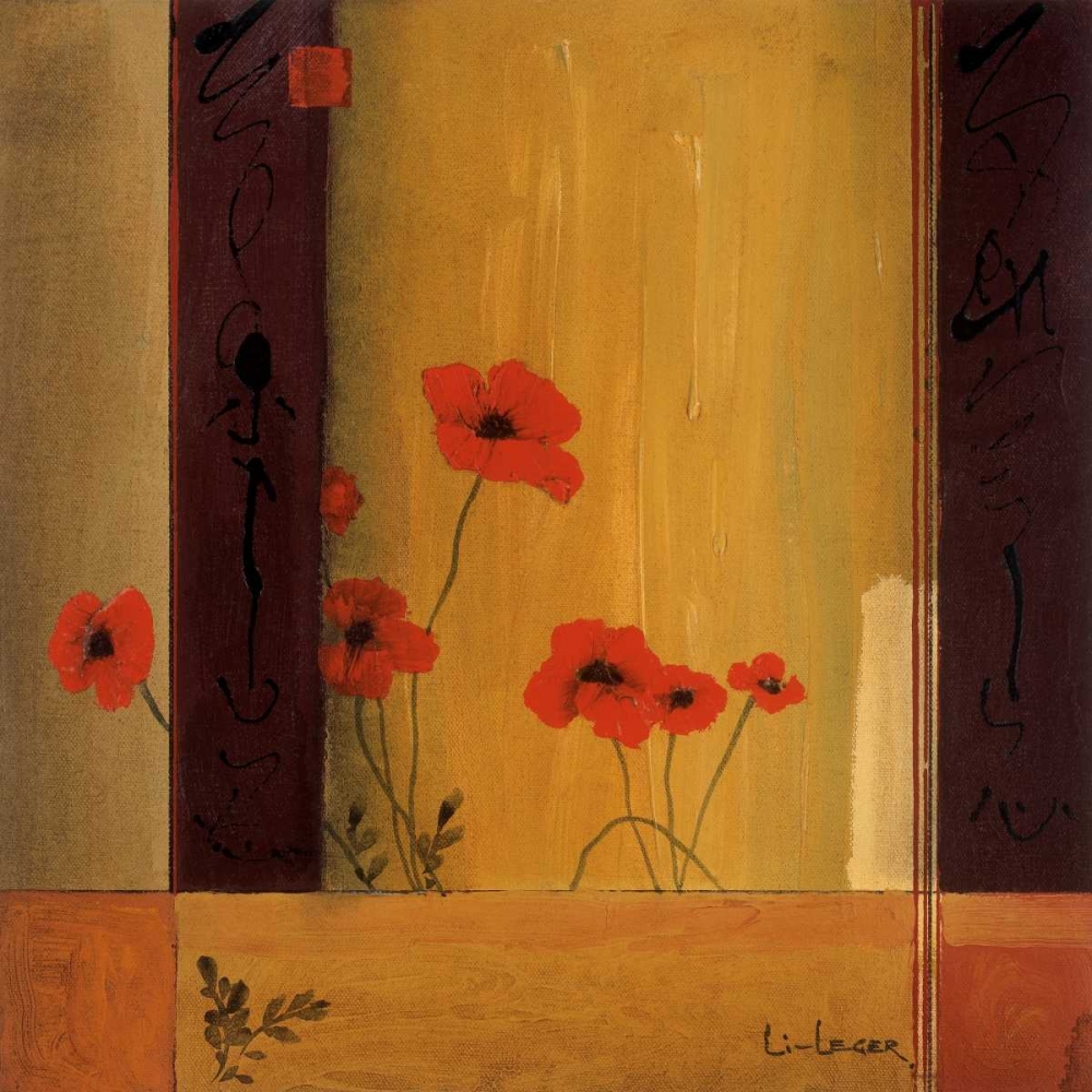 Poppy Tile II art print by Don Li-Leger for $57.95 CAD