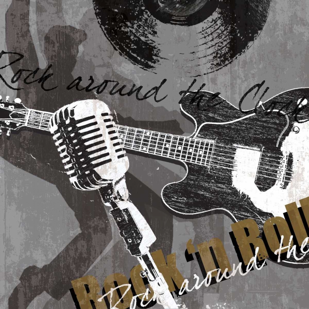 Rock n Roll art print by Tandi Venter for $57.95 CAD