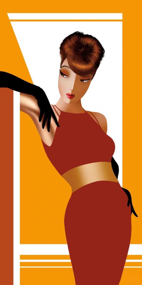 Elegantly Alana art print by Jordan Bravo for $57.95 CAD