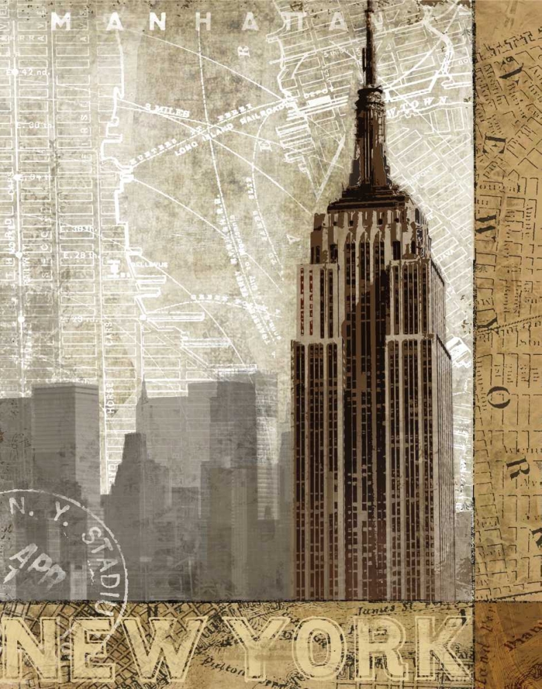 Autumn In New York art print by Keith Mallett for $57.95 CAD