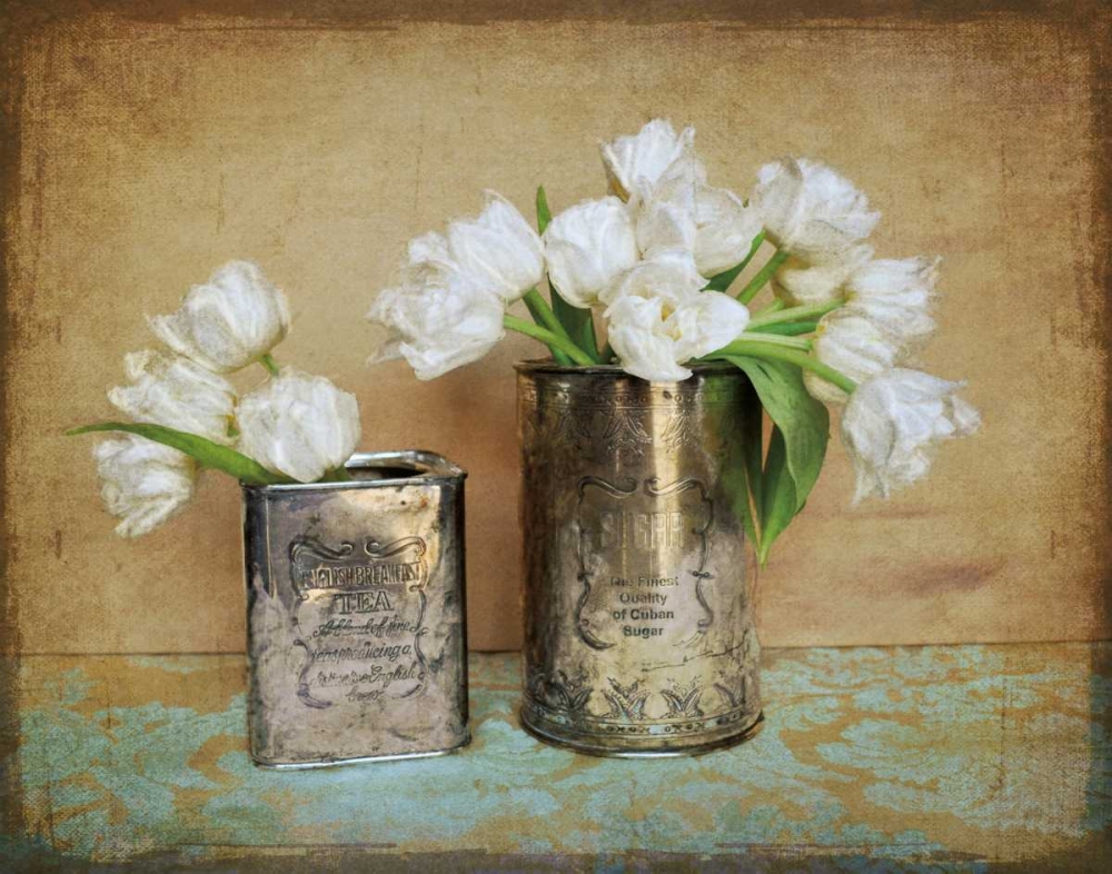 Vintage Tulips I art print by Cristin Atria for $57.95 CAD