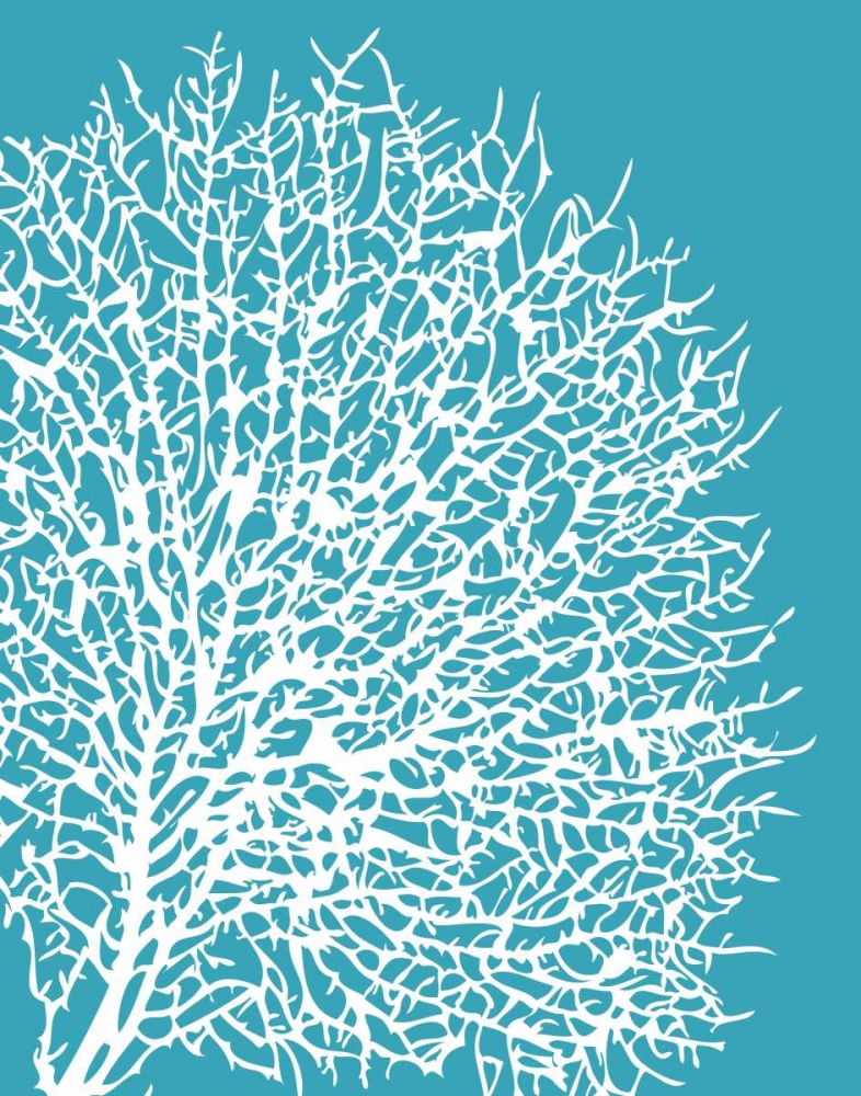 Aqua Coral II art print by Sabine Berg for $57.95 CAD