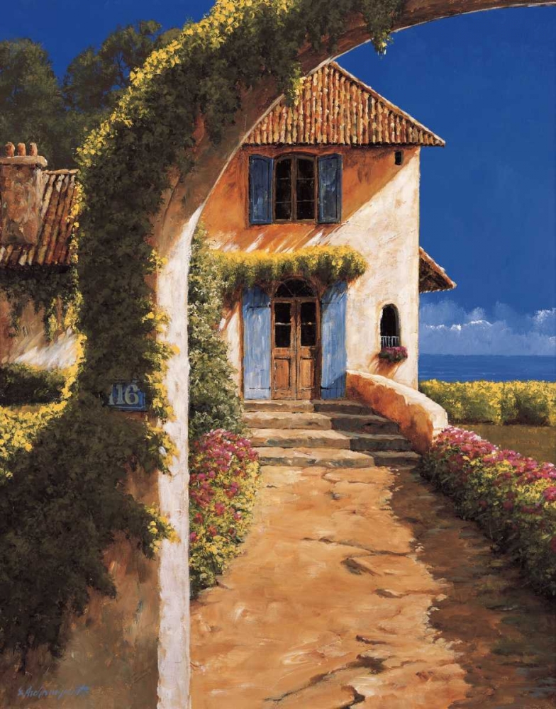 Welcoming art print by Gilles Archambault for $57.95 CAD