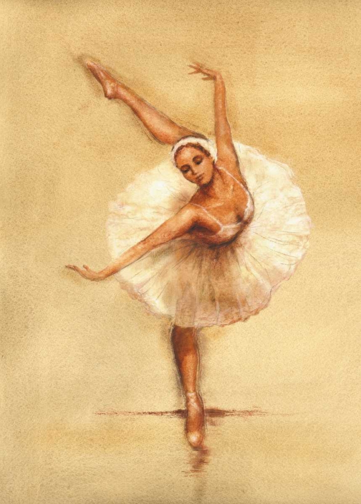 Ballerina I art print by Caroline Gold for $57.95 CAD