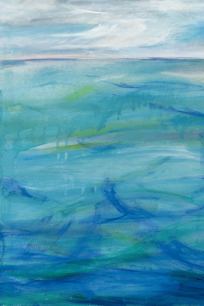 Deep Blue I art print by Georgia Eider for $57.95 CAD