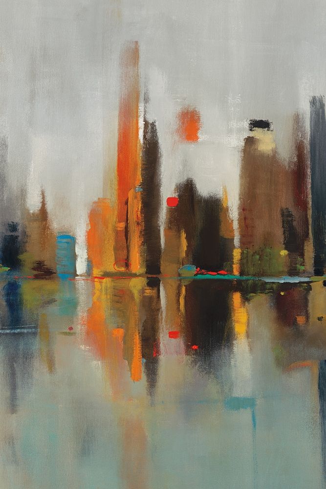 Golden Harbor II art print by Victoria Jackson for $57.95 CAD