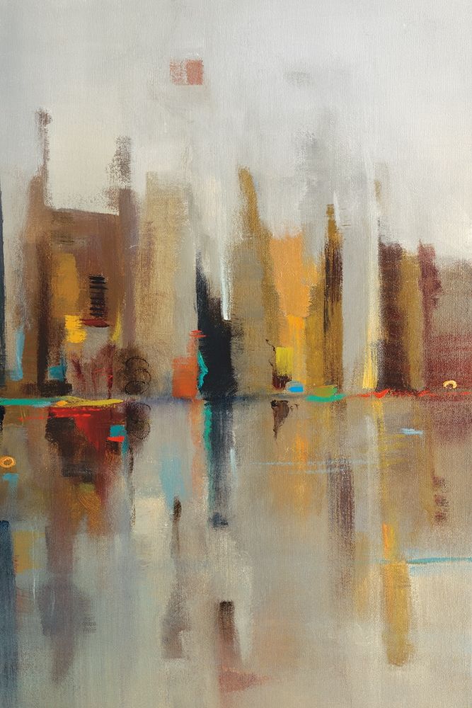 Golden Harbor III art print by Victoria Jackson for $57.95 CAD