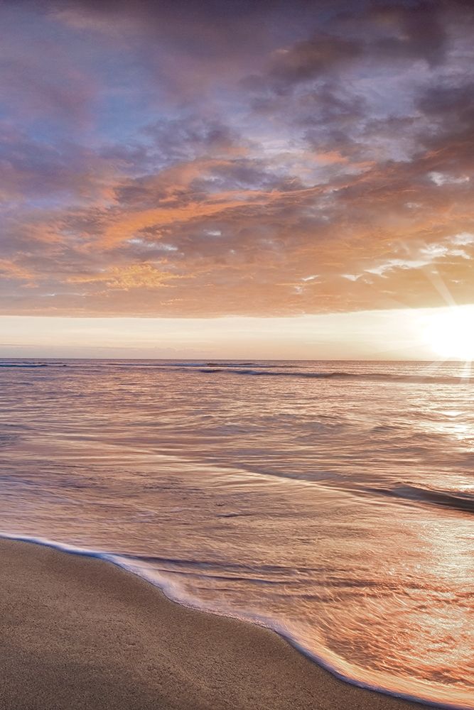 Kee Beach Sunset II art print by Dennis Frates for $57.95 CAD