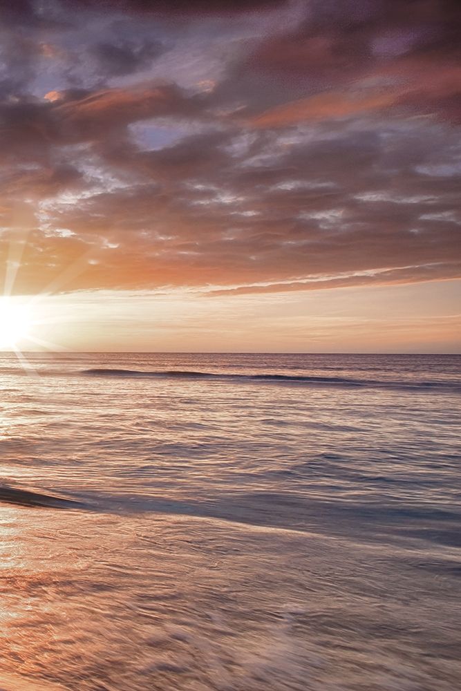 Kee Beach Sunset III art print by Dennis Frates for $57.95 CAD