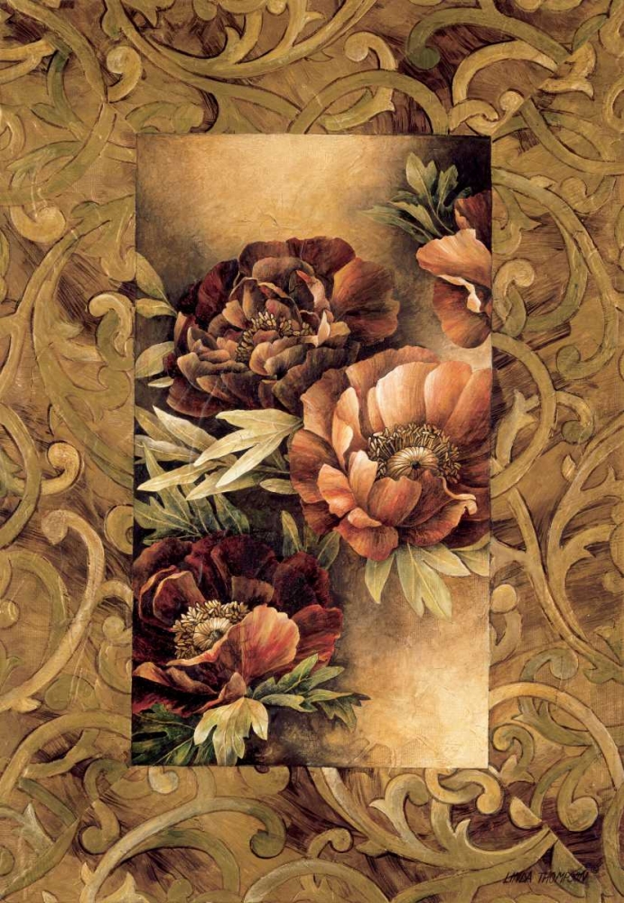Poppies II art print by Linda Thompson for $57.95 CAD