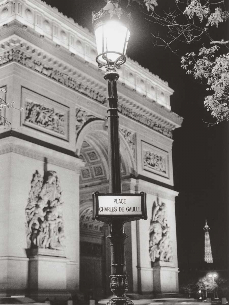 Place Charles de Gaulle art print by Clay Davidson for $57.95 CAD