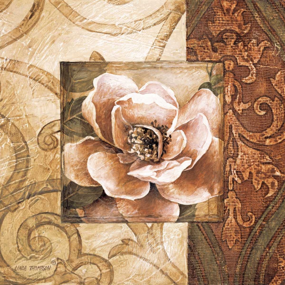 Linen Roses II art print by Linda Thompson for $57.95 CAD