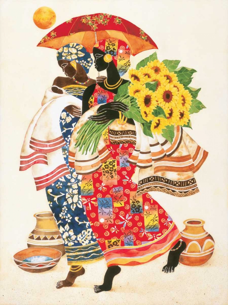 Sunflowers art print by Keith Mallett for $57.95 CAD