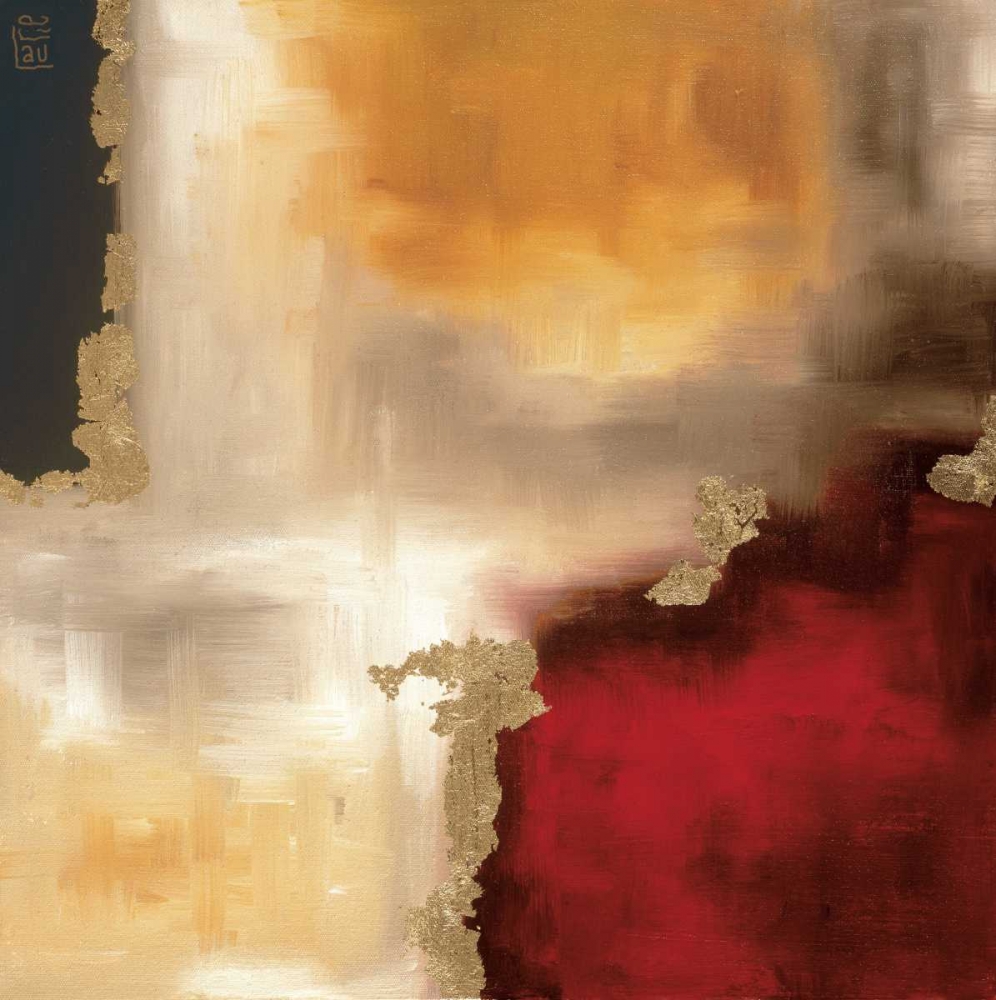 Crimson Accent I art print by Laurie Maitland for $57.95 CAD