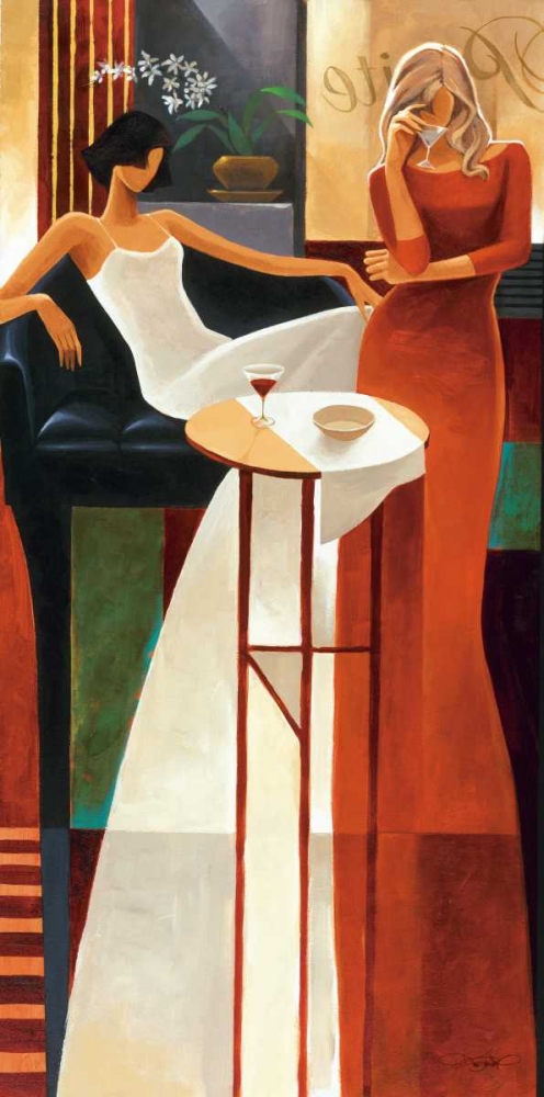 Les Anges art print by Keith Mallett for $57.95 CAD