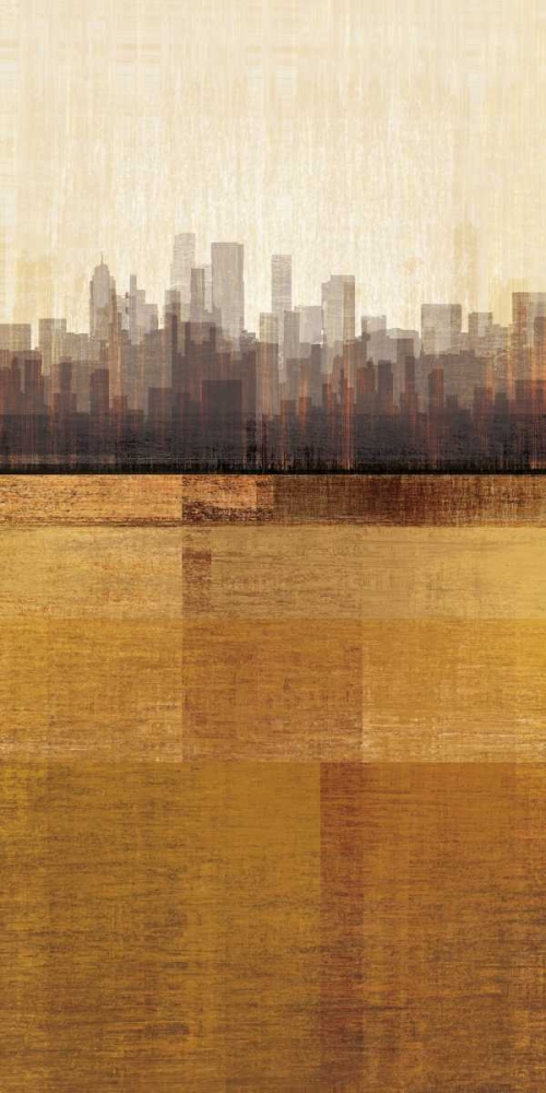 Metropolitan Jewel-Box - Topaz art print by Amori for $57.95 CAD