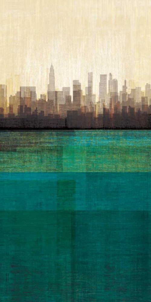 Metropolitan Jewel-Box - Emerald art print by Amori for $57.95 CAD
