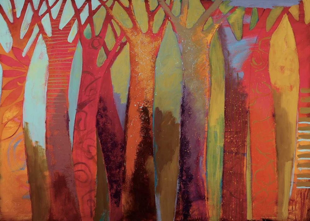 Enchanted City art print by Brenda K. Bredvik for $57.95 CAD
