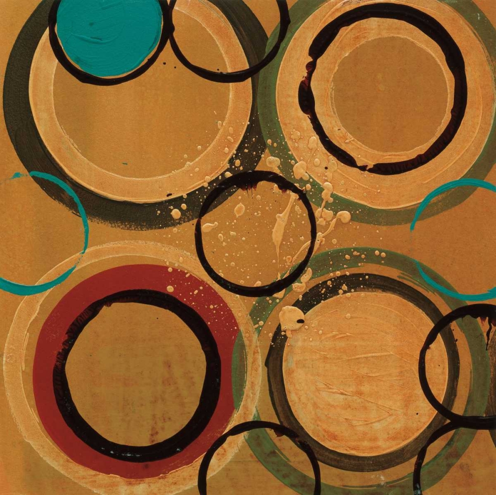 Circle Designs II art print by Leslie Bernsen for $57.95 CAD