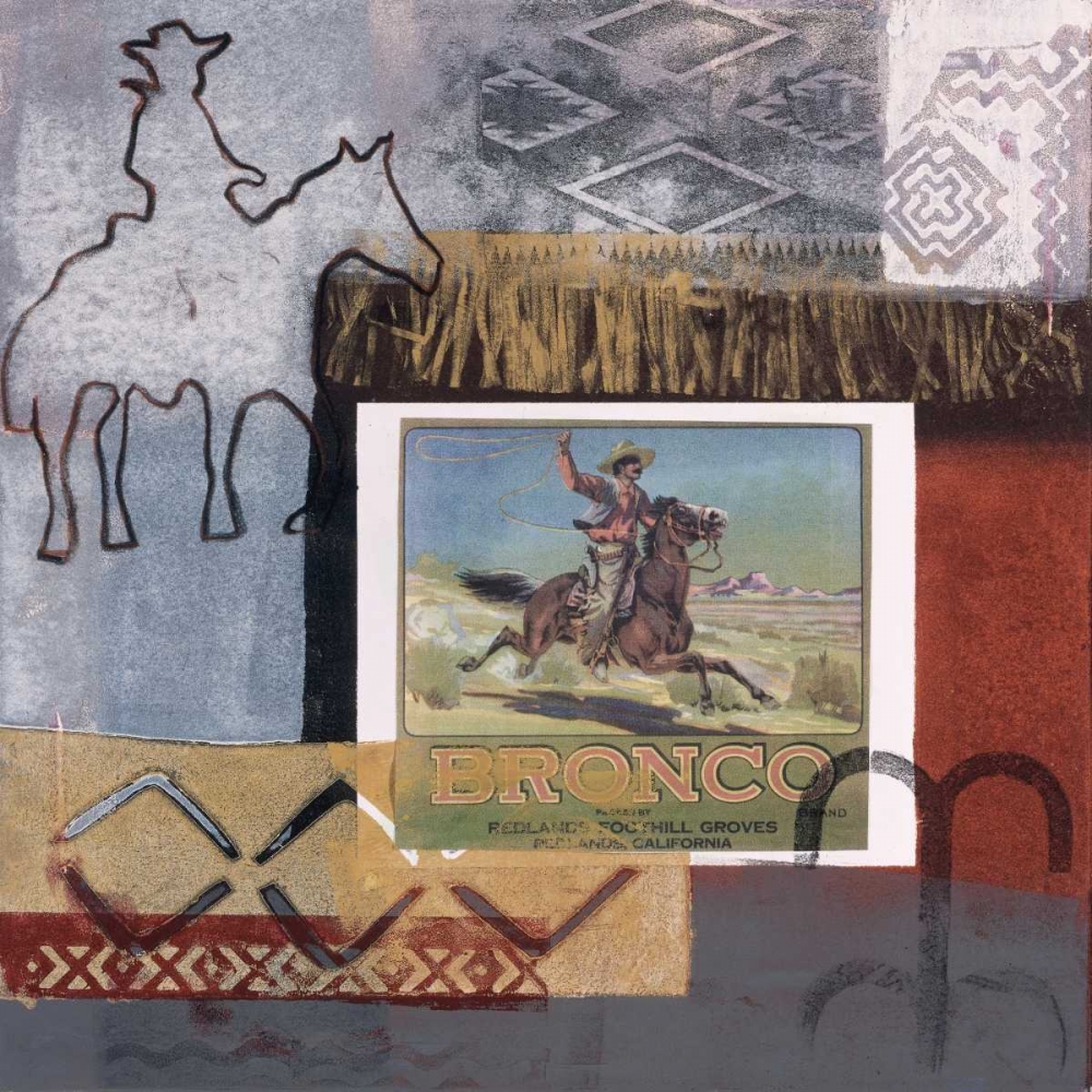 Bronco art print by Bernsen/Tunick for $57.95 CAD