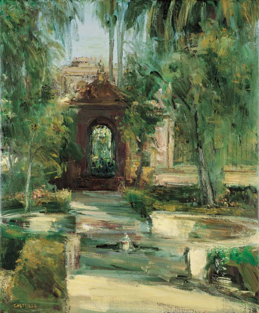 Fuentes y Jardines art print by Jose Luis Castrillo for $57.95 CAD