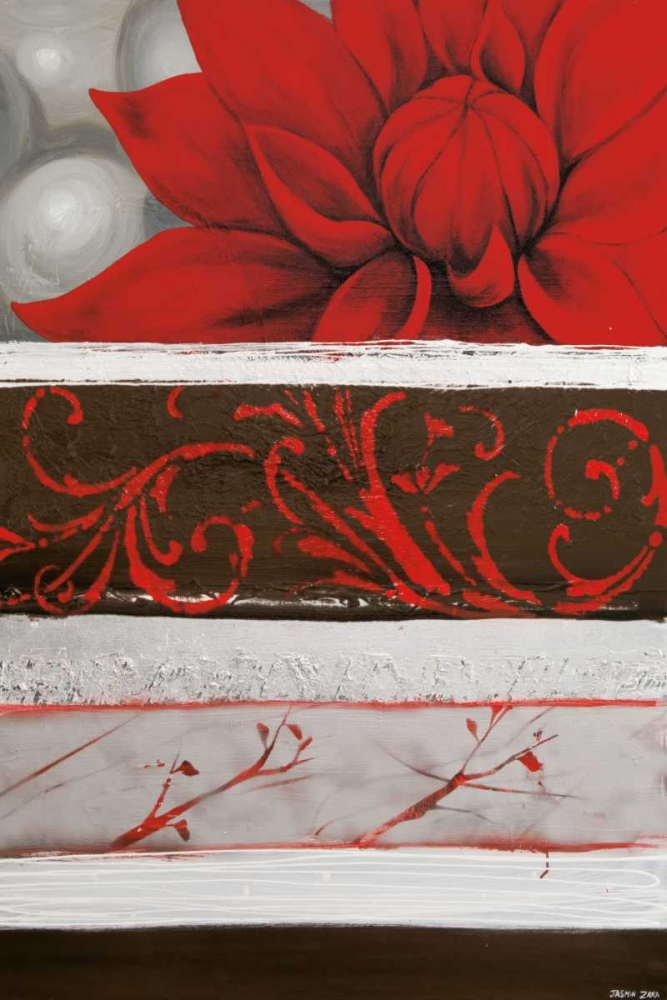 Sumptuous Red art print by Jasmin Zara Copley for $57.95 CAD