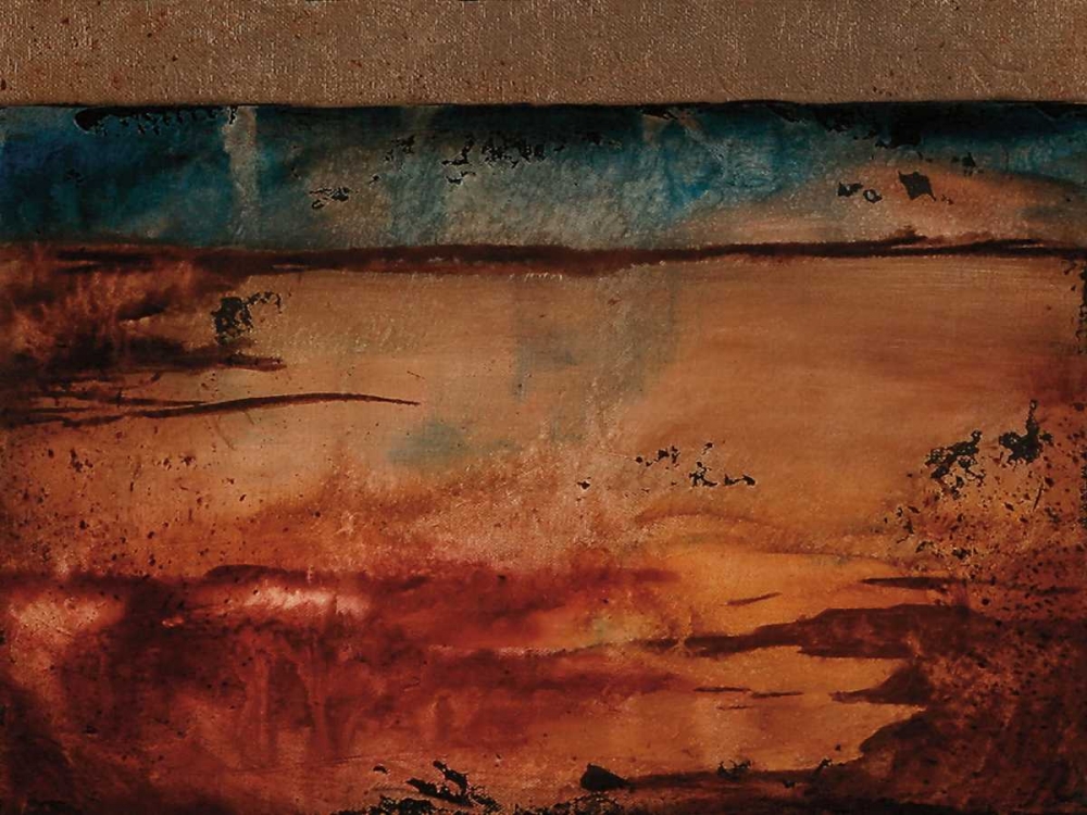 Earth Blocks I art print by Jenn Flynn for $57.95 CAD