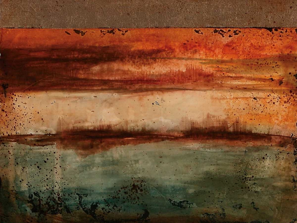Earth Blocks II art print by Jenn Flynn for $57.95 CAD