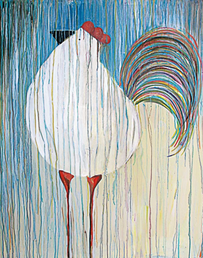 Morning Glory II art print by Kathryn Fortson for $57.95 CAD
