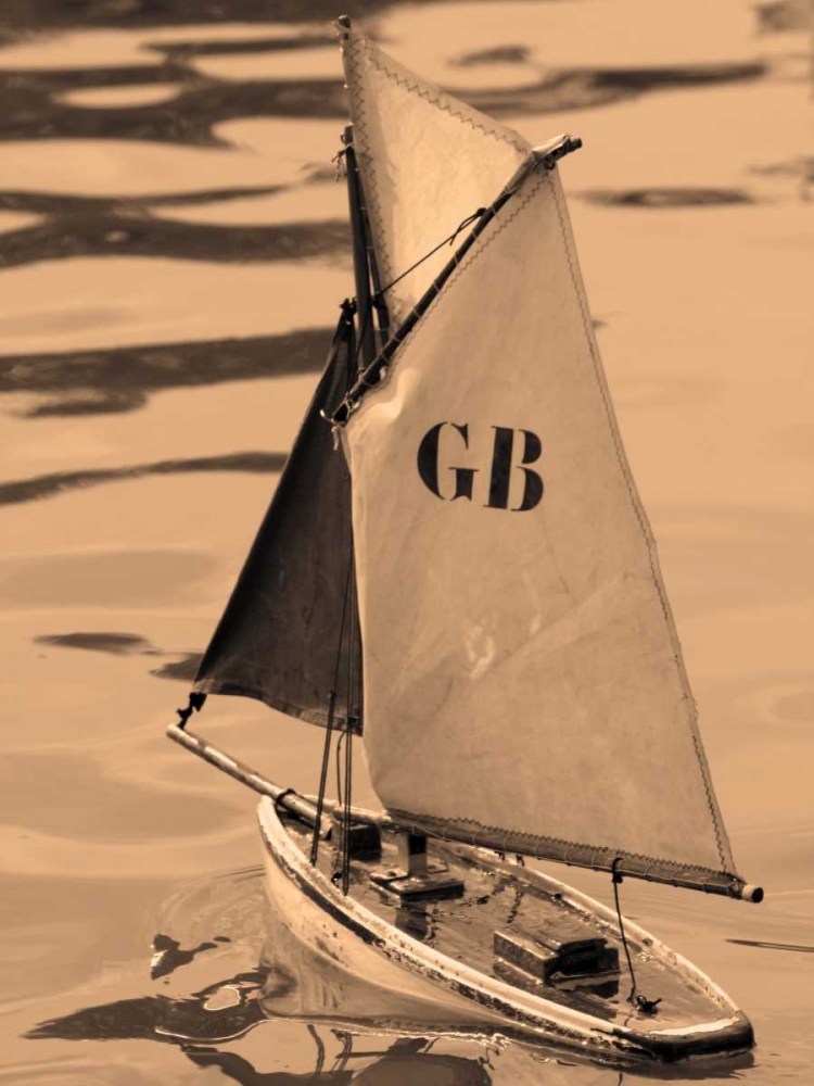 Les Petits Bateaux I art print by Marina Drasnin Gilboa for $57.95 CAD