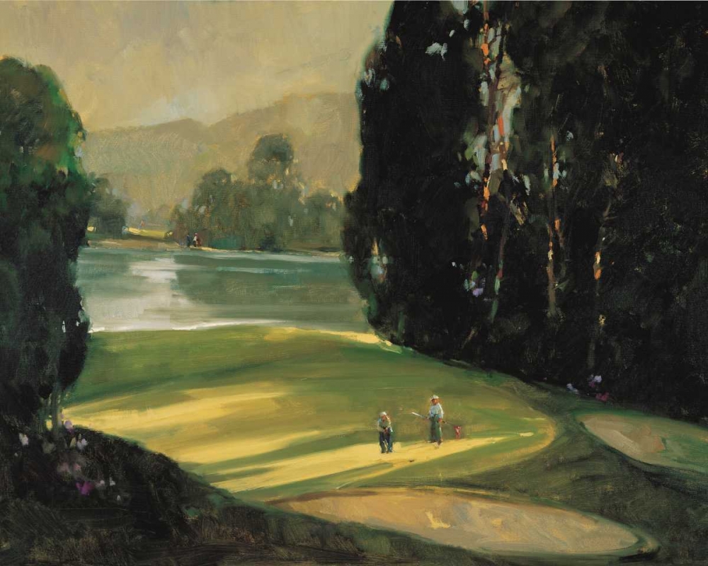 Putt for Par art print by Ted Goerschner for $57.95 CAD