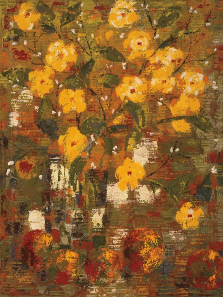 Yellow Bouquet art print by Zivana Gojanovic for $57.95 CAD
