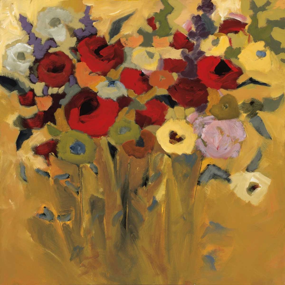 Jewel Bouquet art print by Jennifer Harwood for $57.95 CAD