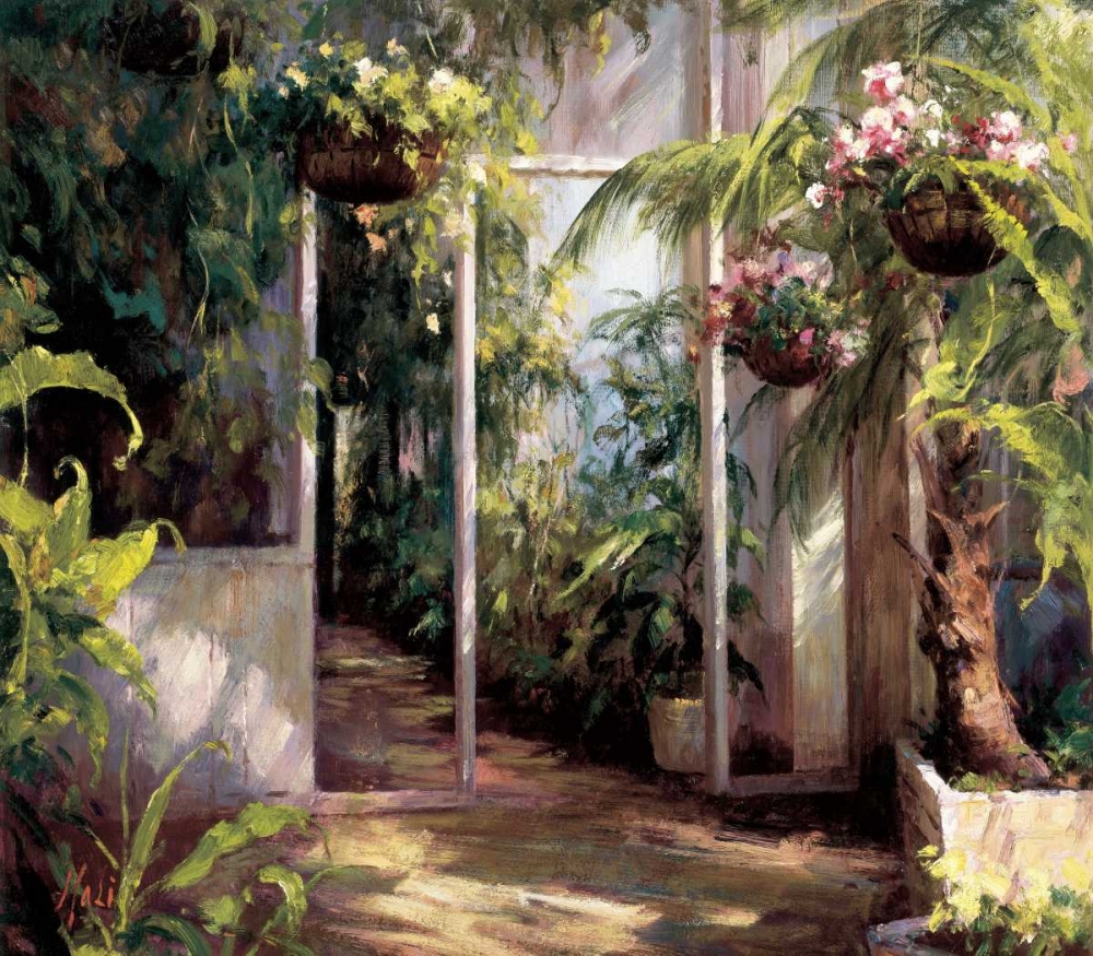 Atriums First Light I art print by Hali for $57.95 CAD