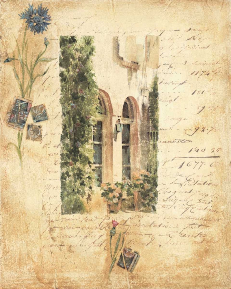 Country Wildflowers I art print by Liz Jardine for $57.95 CAD