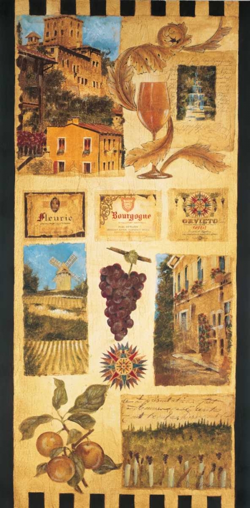 Wine Country II art print by Liz Jardine for $57.95 CAD
