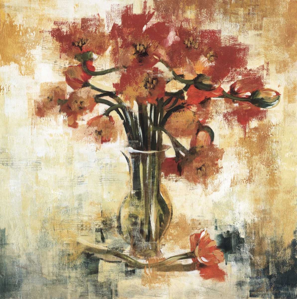 Symphony of Poppies art print by Liz Jardine for $57.95 CAD