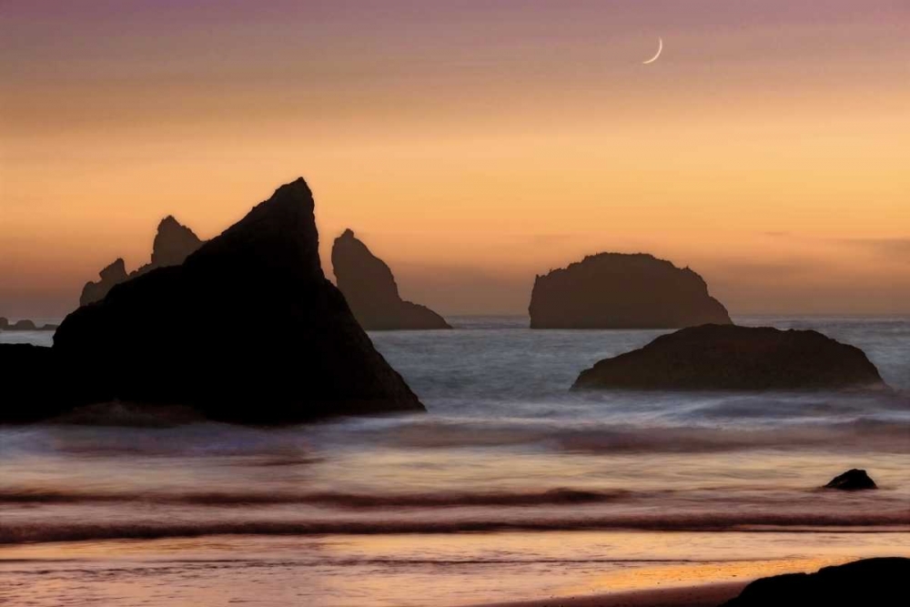 Moonset art print by Mike Jones for $57.95 CAD